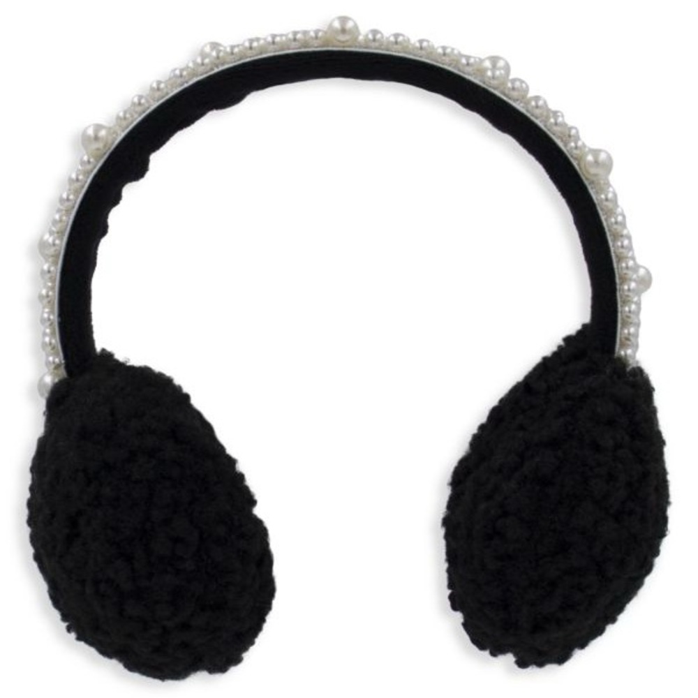 New✨Girl’s Faux Pearl & Faux Sherpa Earmuffs